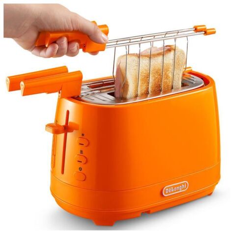 Delonghi CTLAP2203 Grille-pain orange 550 W