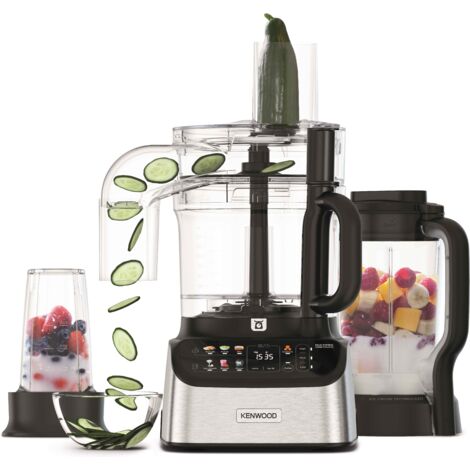 Kenwood FDM73.850SS robot de cuisine 1000 W 3 L Gris Balances intégrées