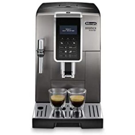 De'Longhi ECAM359.37.TB Cafetière automatique Dynamic Aroma Bar 1450 W, plastique, titane/noir