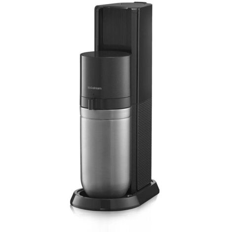 Machine à soda et eau gazeuse SodaStream DUO – Acier inoxydable – Bouteille en verre 1L – Capacité de carbonatation 60L (1/5)
