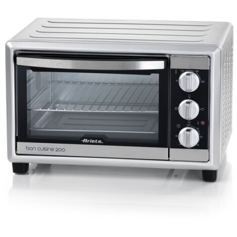 Four électrique Ariete 981 20 L Noir Argent Grill 1380 W