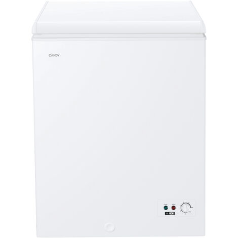 Candy – Congélateur coffre 137 L E blanc – Classe énergétique E – Autonomie 21 h – Niveau sonore 39 dB – Capacité de congélation 6,5 kg/24h (1/5)