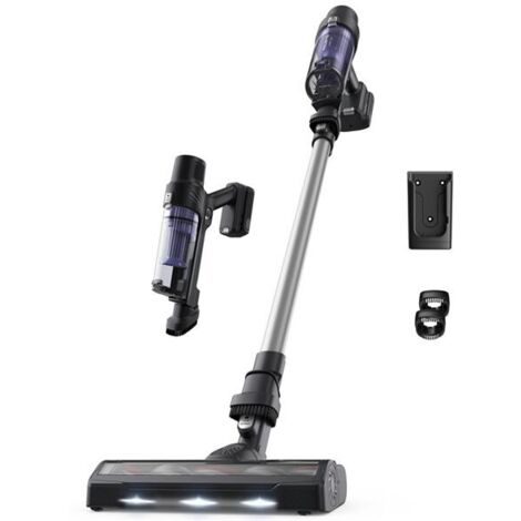 Rowenta – Aspirateur balai 2 en 1 sans sac – Autonomie 45 min – Puissance 150W – Moteur cyclonique pour aspiration efficace