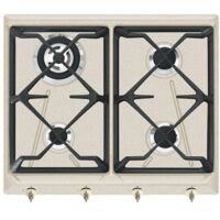 Smeg SRV864AVOGH2 plaque Avoine Intégré Gaz 4 zone(s)