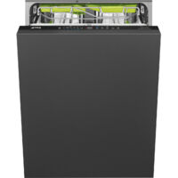Smeg – Lave-vaisselle entièrement intégré 13 couverts ST352AL – Classe A – 45 dB – Consommation 10,5 L/cycle – Largeur 60 cm