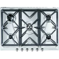 Smeg SRV576GH5 plaque Acier inoxydable Intégré 70 cm Gaz 5 zone(s)