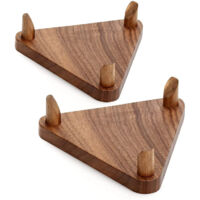 Portapalle da parete, portapalle da parete in legno e metallo, portapalle da basket, calcio, pallavolo, rugby, marrone rustico