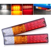 luci per rimorchio a LED da 12 V, luci posteriori a LED universali, 20 luci di retromarcia a LED, indicatori di direzione, fari posteriori per rimorchi, camion, trattori, roulotte, autobus, campeggio