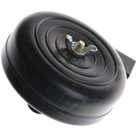 Filtros de entrada para compresor de aire de 16 mm 3/8PT, filtro silenciador para compresor de aire, filtro de escape macho de plástico para compresor de aire - Negro