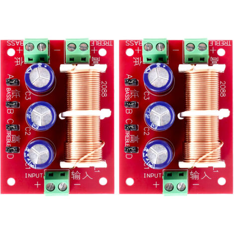 Crossover Audio Woodpool YLY-2088 Divisor De Frecuencia De Audio 400W Ajustable 2 Vías Crossover Filtro Rango Completo Alta Frecuencia Divisor Divisor Frecuencias Agudos Graves Crossover Audio Woodpool YLY-2088 Divisor De Frecuencia De Audio 400W Ajustable 2 Vías Crossover Filtro Rango Completo Alta Frecuencia Divisor Divisor Frecuencias Agudos Graves
