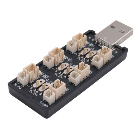 4 Stück 3,7V 3000mAh Lithium Batterie 1S 1C LiPo Akku mit Integrierter