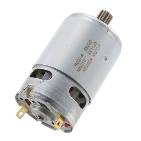 2 pièces. Moteur électrique pour voiture enfant RS550 12V avec boîte de