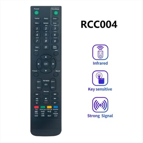ALLIMITY Sostituisci Telecomando adatto per CELLO Neon DVD TV C32100DVB