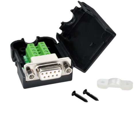 YARCHONN DB9 Connecteur Mâle Sans Soudure Carte De Dérivation RS232 D