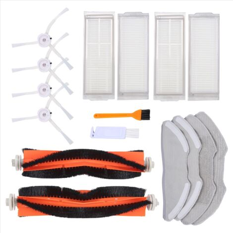 Natudeco 4PCS Spazzare Robot Filtro Schermo Aspirapolvere Nucleo del