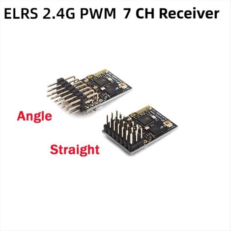 Receptor ELRS 2.4G 7CH PWM ExpressLRS RX 2400RX con protocolo PWM/CRSF ...