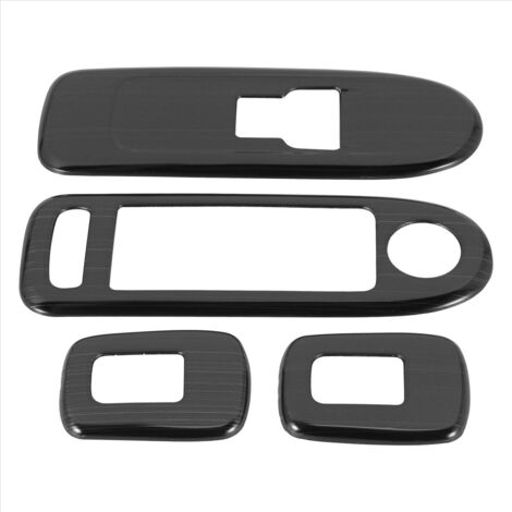 Embellecedor ABS Interior Coche Tiras Decorativas Para Jeep Renegade 2018-2023 - Marco GPS, Color Fibra De Carbono, Fácil Instalación Instalación Sin Herramientas