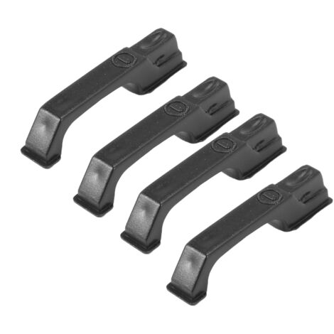 Pack De 4 Manijas De Puerta De Simulación Para Coches RC – Accesorio De Plástico Con Tornillos, Compatible Con Traxxas D90 Axial SCX10 1/10
