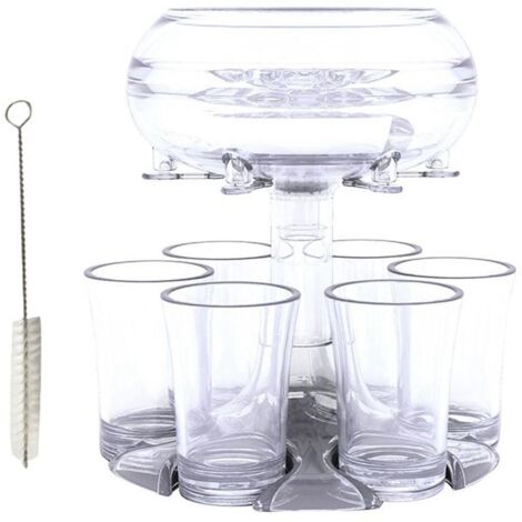 Dispensador De Bebidas De 5,3L Giratorio Con Grifo - Ideal Para Jugos, Té Helado, Limonada Y Fiestas