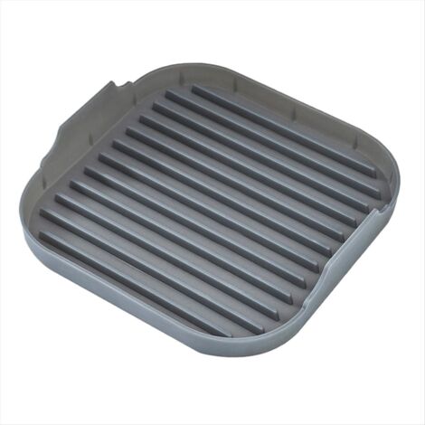 TATSU-Craft - Bandeja Grande Grande De 15 Pulgadas, Color Verde, A Cuadros, Apta Para Lavaplatos, Apta Para Microondas, Charola Cuadrada De Plástico