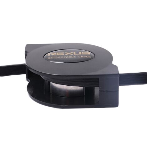 Cable LAN REXLIS Cat7 RJ45 de 1,5 m (5 pies), ajustable y retráctil ...