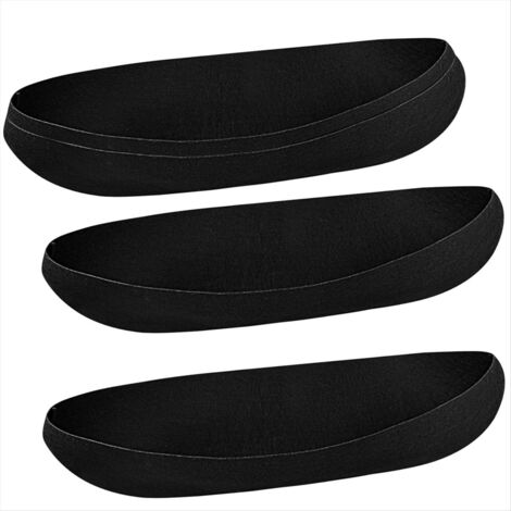 Inserto De Fieltro Para Plantas – Maceta Semicircular, Cesta De Fieltro | Insertos De Fieltro Resistentes Para Colgar Cestas De Plantas, Fibra De Inserto, Maceta Para Colgar En La Pared Del Jardín