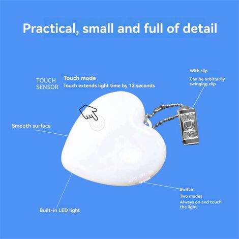 Luz De Bolso, Lámpara Automática De Conmutación Activada Con Sensor De Luz LED Para Iluminar Tu Bolso, El Mejor Regalo Para Mujeres, Madres, Amigos