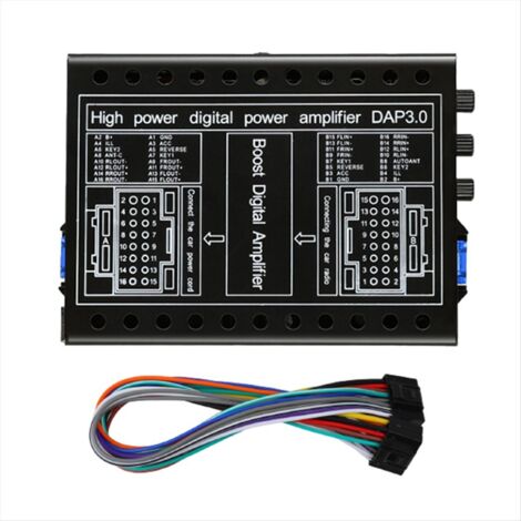 Amplificador para Automóvil DC 12V Hi-Fi Booster Audio Estéreo Amplificador para Automóvil DC 12V Hi-Fi Booster Audio Estéreo