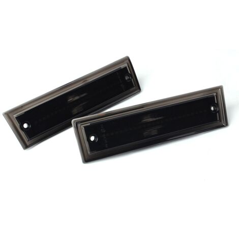 Luces LED Laterales ámbar Frontales Para Chevy Camaro 2010-2015, Lentes Ahumadas Y Negras