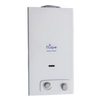 TTulpe® Indoor B-14 P50 Eco chauffe-bain instantané gaz propane, allumage par pile, Bas NOx (50 mbar)