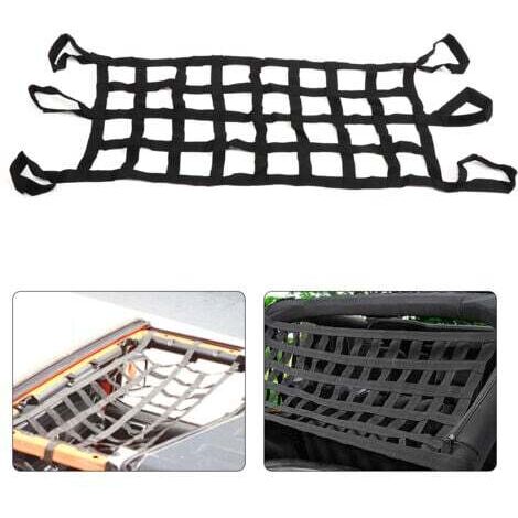Multifunktionales Dachnetz, Hängematte, Kofferraum, Gepäcknetz, passend für JEEP Wrangler JK JKU JL YJ TJ LJ (1/5)