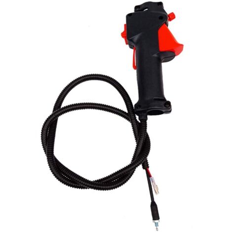 GABRIELLE Gaszug mit Griff, 26 mm Schalter, Verwendung für Trimmer, Trimmer-Zubehör mit Kabel (1/5)