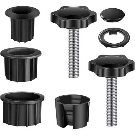 8-teiliges Reduzierring-Set für Sonnenschirmständer, Sonnenschirmständer-Adapter, Schirmständerteile, Reduzierstücke für Balkon-Sonnenschirmhalter für Terrassentisch, Balkon, Hinterhof (1/5)