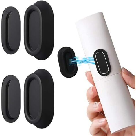 4 Stück Fernbedienungs-Wandhalterung, Wandhalterung Fernbedienungshalter, TV-Fernbedienungshalter, für Fernbedienungen, Ladebuchsen, Router (1/5)
