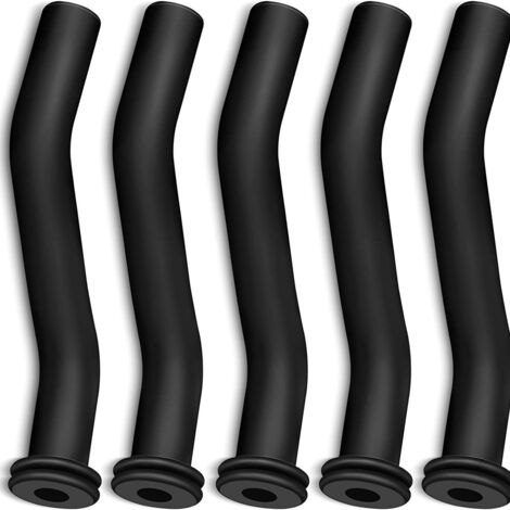 Produktbild von Hihaha Silikon-Vakuumschlauch 13 Mm ID, 4,9 Fuß, 3 Mm Wandstärke – Hitzebeständig Bis 220°C, 130 PSI, Für Auto & Vakuumsysteme, 1 Stück Schwarz