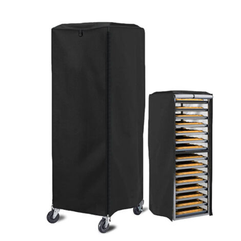 Bäckerei-Rack-Abdeckung  420D Bäckerei-Rack-Abdeckungen zum Backen  23 x 28 x 64 Zoll  Staubdichte Bäckerei-Einzel-Rack-Abdeckungen  Bäckerei-Rack-Abdeckung zum Backen (1/5)