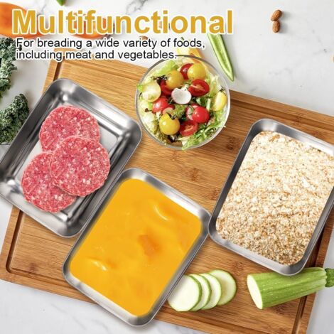 Set Mit 3 Gärkörben Aus Rattan – Oval, 25,4 Cm, Für Sauerteig & Brot