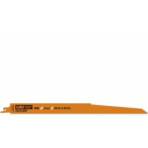 JS1210VF-5 5 BIMETALLISCHE SÄBELSÄGEBLÄTTER FÜR HOLZ/METALLE 300X3,2-5X5-8TPI (1/4)