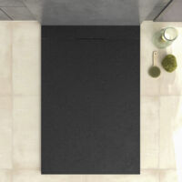 Plato de ducha Cuarzo 70x110cm Negro Ral-9005