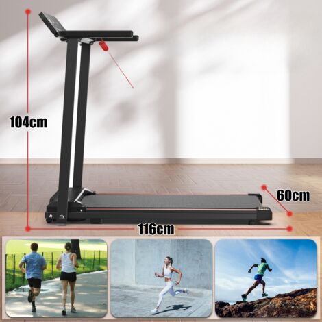 Tapis de Course LONTEK A3, Pliable, Inclinable, 12KM/H, Tapis de Marche