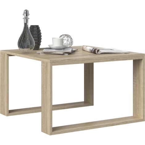 TAVOLINO DA SOGGIORNO TAVOLINO DA SOGGIORNO MODERNO MINI ROVERE SONOMA (1/4)