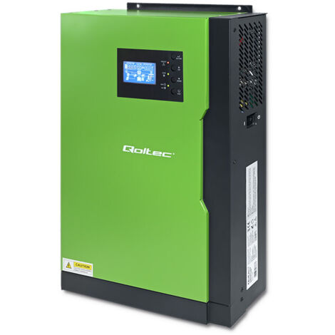 Inverter solare ibrido off-grid Qoltec 6 kVA  3,5 kW  100 A  24 V  MPPT  Sinus (1/5)