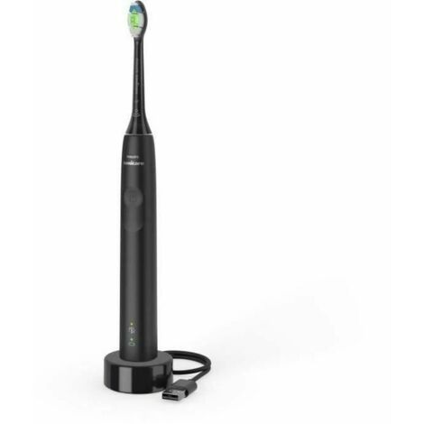 Philips HX3681/54 spazzolino elettrico Bambino Spazzolino elettrico sonico Nero (1/5)