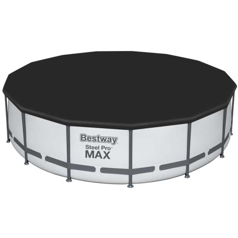 Bâche De Piscine Ronde 4,57 M Diamètre - Couverture Hiver Résistante UV - Protection Contre L'Eau, Poussière Et Feuilles - 6