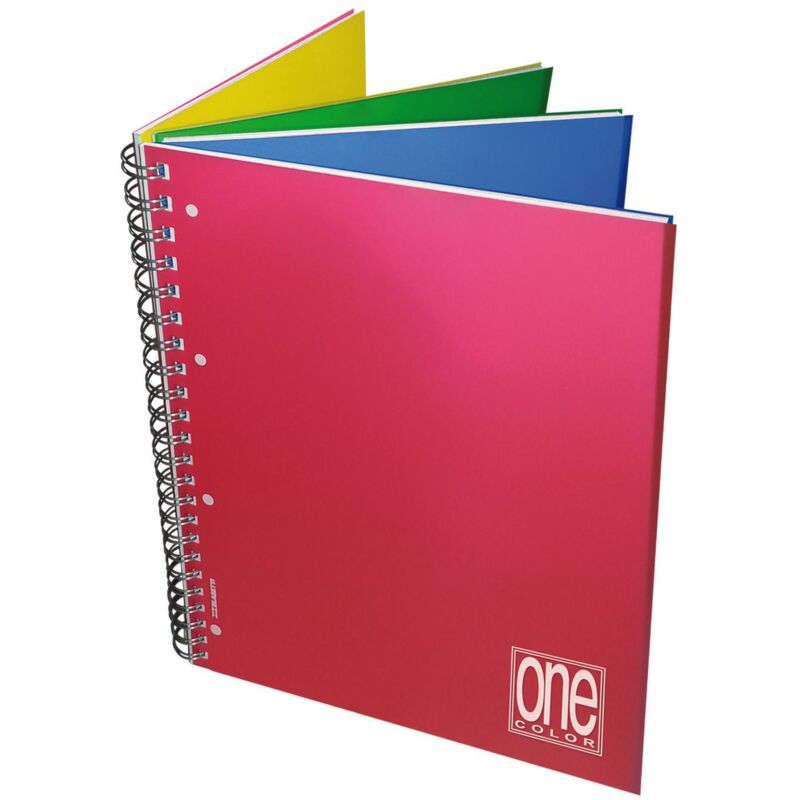Blasetti One Color bloc-notes A4+ 124 feuilles Multicolore