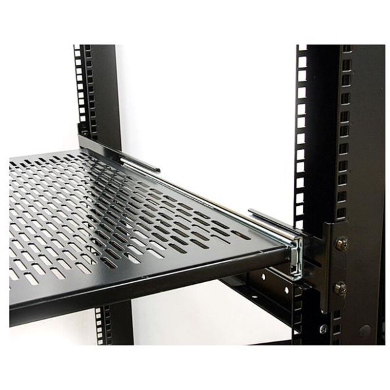 Étagère Cantilever Pour Rack 19" – Acier, Charge Max 25 Kg – Pour Armoire Réseau, Serveurs