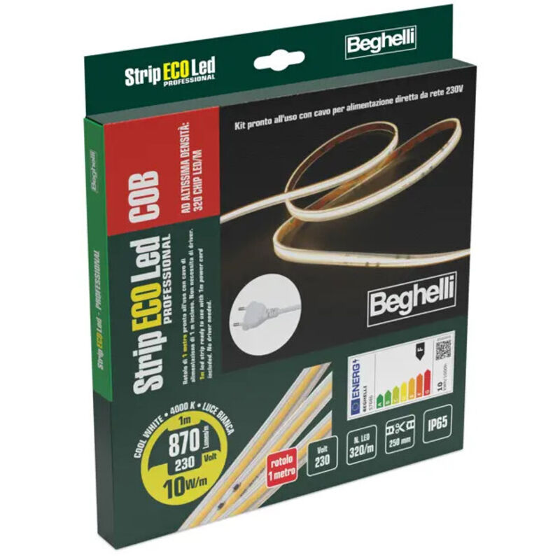 Beghelli BEG56436 Lampada LED E14, 2 W, Multicolore