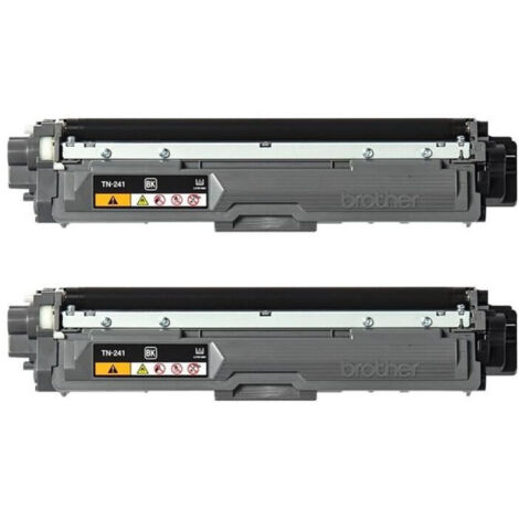 Brother TN-241BKTWIN Cartouche de toner 2 pièce(s) Original Noir