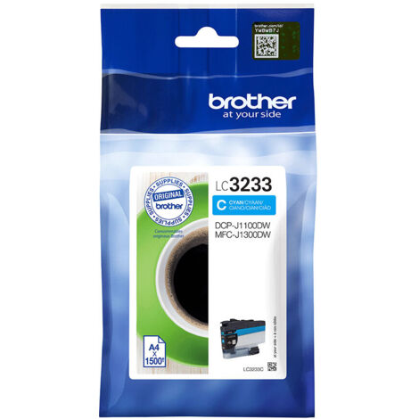 Brother LC-3233C cartouche d'encre 1 pièce(s) Original Rendement standard Cyan