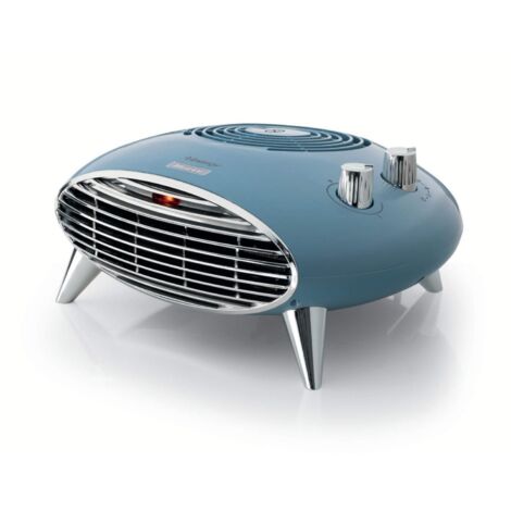 Ariete Vintage 8211/05 Intérieure Bleu, Chrome 2000 W Chauffage de ventilateur électrique